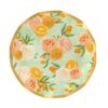 Platos-Desechables-para-Ensaladas-y-Postres-con-Motivo-'Mimosa'-8'-(8-uds)-Front Platos Desechables para Ensaladas y Postres con Motivo "Mimosa" 8" (8 uds)