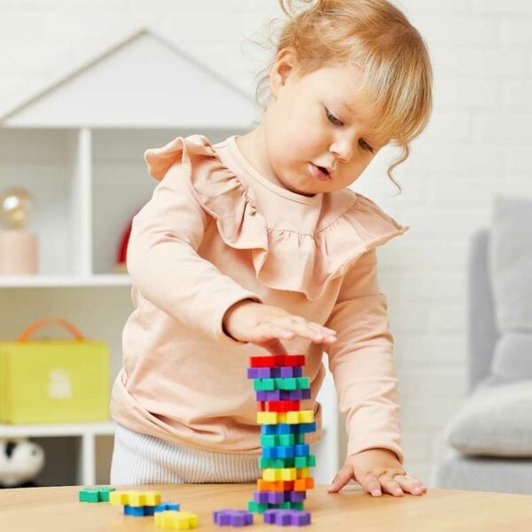 Set de Actividades Aprende a Construir con Piezas Grandes Plus-Plus