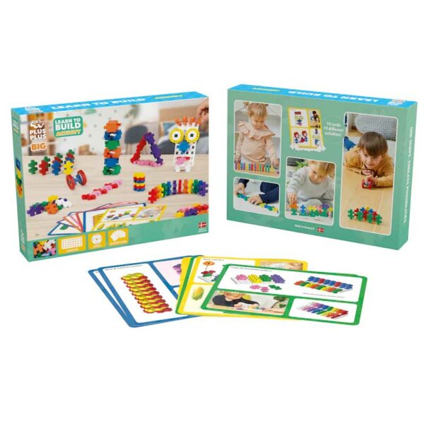 Set de Actividades Aprende a Construir con Piezas Grandes Plus-Plus