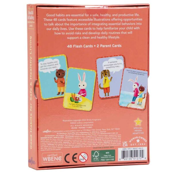 Tarjetas de conversación “Salud y seguridad” eeBoo