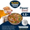 Alimento para Perros Natural Yuppi's Pawer Beef, 1.5 lbs