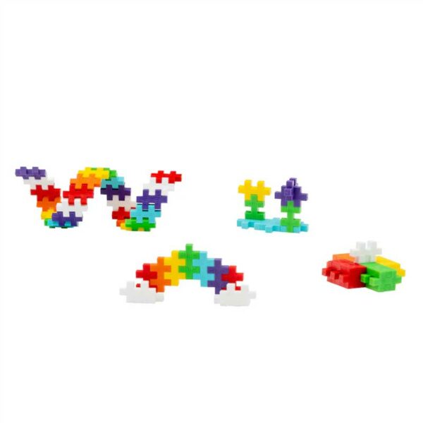 Juego de Construcción Modelo Arcoiris (Tubo 70 piezas) Plus-Plus