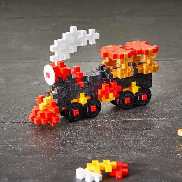 Juego de Construcción Modelo Tren (Tubo 70 piezas) Plus-Plus