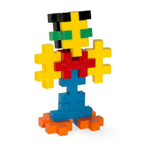 Juego de Construcción (Tubo de 15 piezas Grandes) Modelo Básico  Plus-Plus