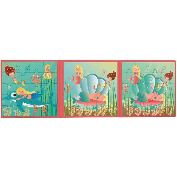 Libro-de-Rompecabezas-Magnético-Modelo-Sirenas-Scratch-Europe-Turn Libro de Rompecabezas Magnético Modelo Sirenas Scratch Europe