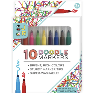 Marcadores de Colores Lavables (10 colores) iHeartArt