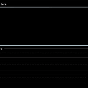 Pizarra de Actividades Reutilizable "Dibuja una Imagen" The Pencil Grip
