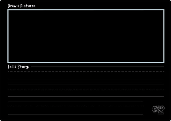 Pizarra de Actividades Reutilizable "Dibuja una Imagen" The Pencil Grip