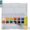 Set de Acuarelas y Lapicero con Pincel de Agua iHeartArt (12 colores)