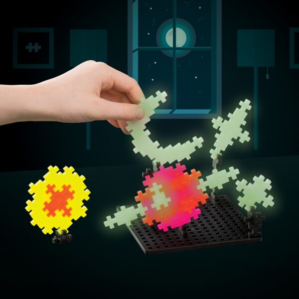 Juego de Construcción Aprende a Construir Modelo Glow Plus-Plus