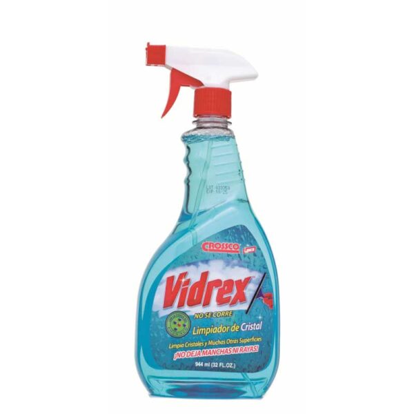 Limpia-Cristales-Vidrex,-32-oz-Front Limpia Cristales Vidrex, 32 oz