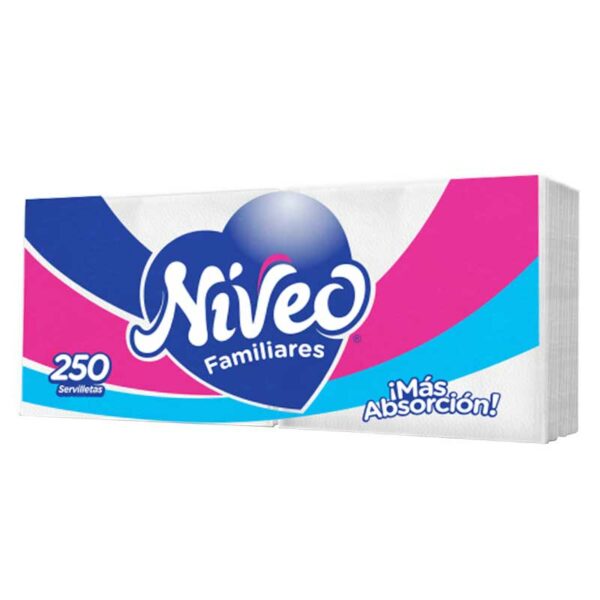 Servilletas-Familiar-Niveo-(250-uds)-Front Servilletas Familiar Niveo (250 uds)