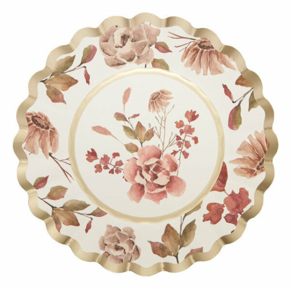 www_sophistiplate_com-FSP-308-Sophistiplate-Salad-Plate_1080x Platos Desechables para Ensaladas y Postres con Motivo "Floral Antique" de 8" (8 uds)