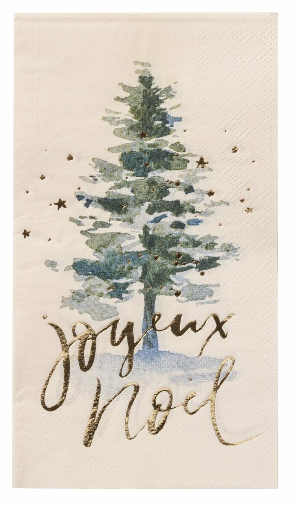 Servilletas Tipo Buffet con Motivo "Winter Blossom" (20 uds)