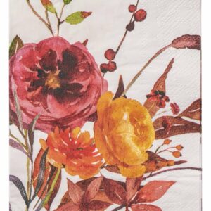 Servilletas Tipo Buffet con Motivo "Autumn Bouquet" (20 uds)