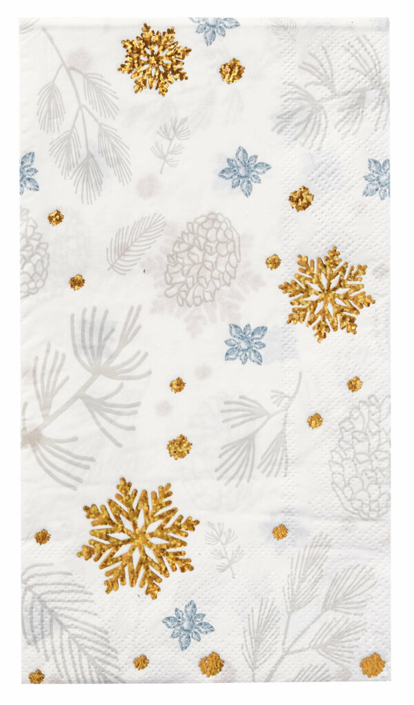 Servilletas Tipo Buffet con Motivo "Winter Frost" (20 uds)