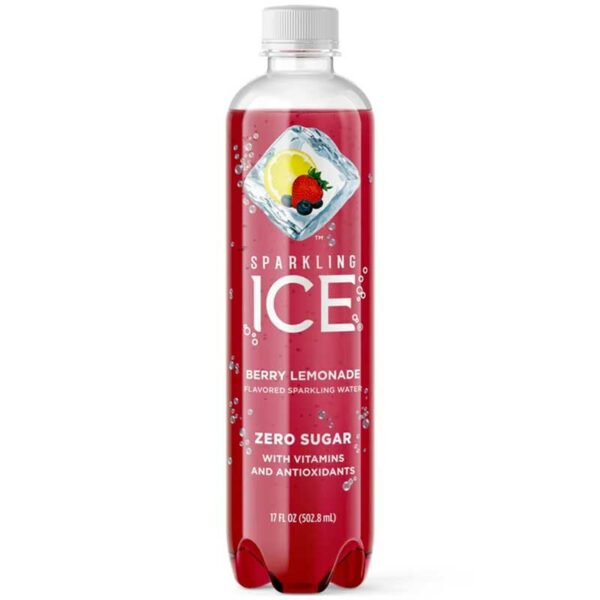 Agua Carbonatada Sparkling Ice, 17 oz