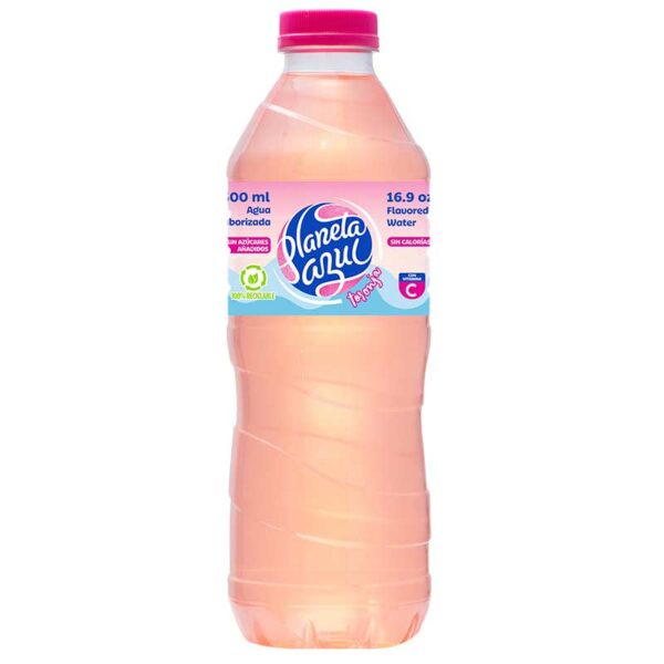 Agua Saborizada Planeta Azul  Toronja, 16.9 oz Caja (12 uds)