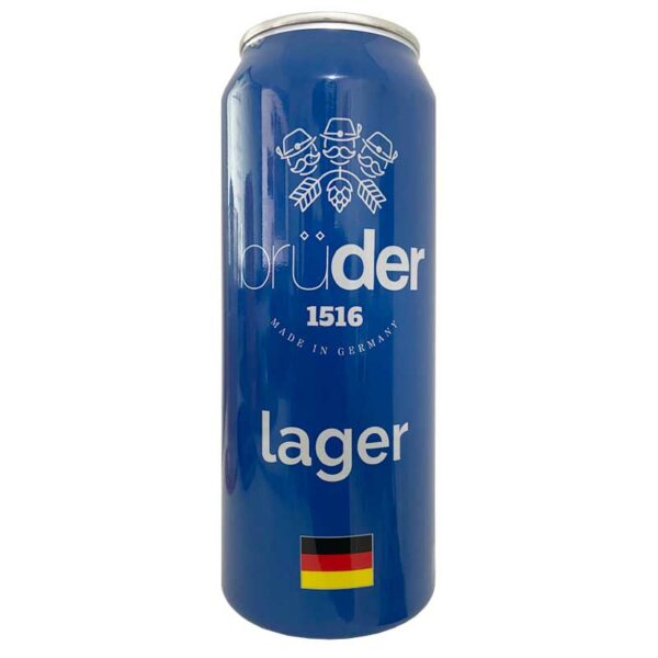 Cerveza Brüder Lager, 16.9 oz
