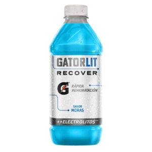 Hidratante Gatorlit Recover con Eletrolitos - Sabor Moras, 20.9 oz