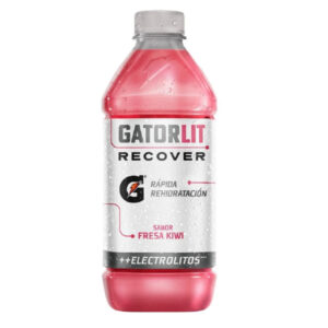 Hidratante Gatorlit Recover con Eletrolitos - Sabor Kiwi y Fresa, 20.9 oz