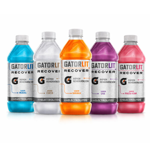 Hidratante Gatorlit Recover con Electrolitos - 20.9 oz 7 Hidratante Gatorlit Recover con Eletrolitos - 20.9 oz