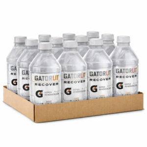 Hidratante Gatorlit Recover con Eletrolitos - Sabor Coco, 12 uds, 20.9 oz