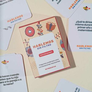 Juego de Cartas Hablemos Sin Filtro Madres