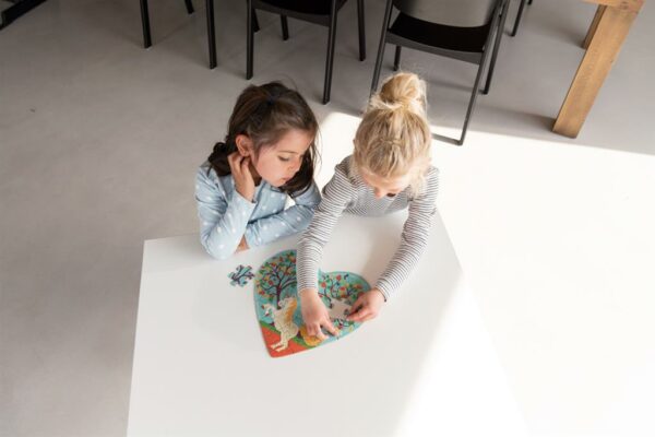 Rompecabezas de Contorno Compacto Modelo Unicornio Scratch Europe (30 Piezas)