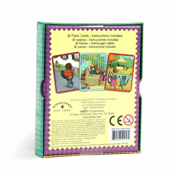 eeboo_com-TSVIL2_2_copy Juego de Tarjetas crea tu historia de “La Villa de los Animales” eeBoo
