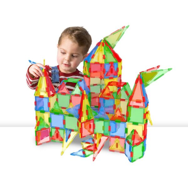 Juego de Construcción Techno Tiles Super Set (400 Piezas Colores Primarios) The Learning Journey