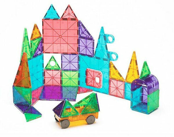 Juego de Mosaicos Magnéticos Set Deluxe Magna Tiles (48 Piezas)