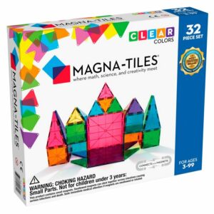 Juego de Mosaicos Magnéticos Magna Tiles (32 Piezas)