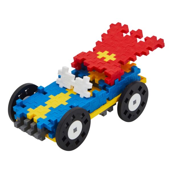 Juego de Construcción Modelo Carro de Héroe (Tubo 200 piezas) Plus-Plus