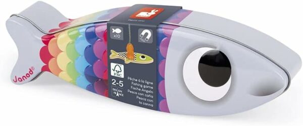 Juego de Pesca con Caña de Pescar Janod