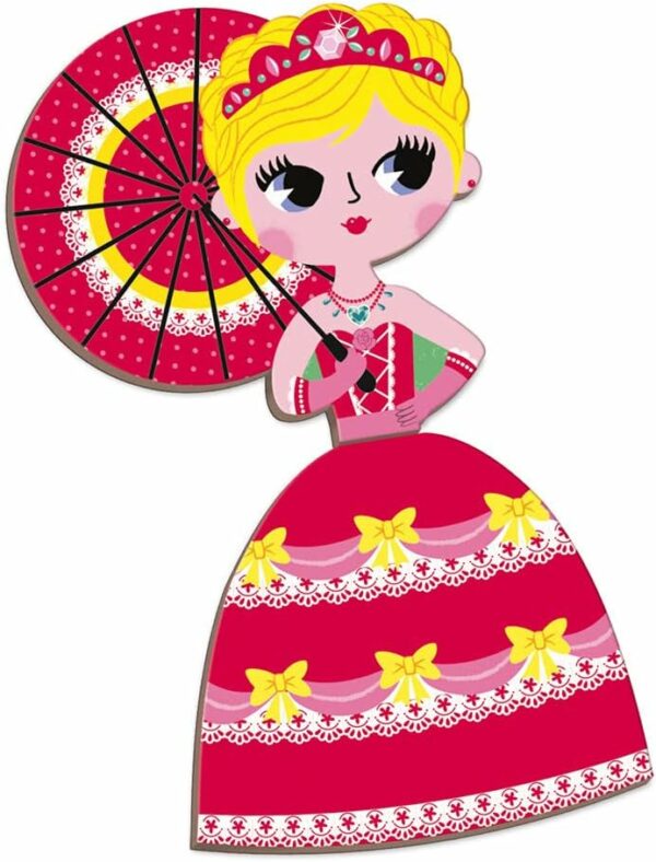 Libro Magnético Motivo Princesas Janod