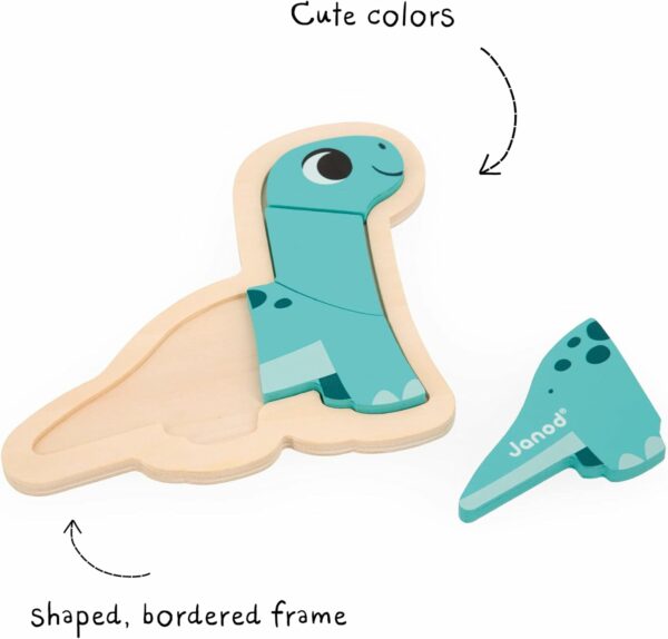 Rompecabezas Progresivo Dino Janod