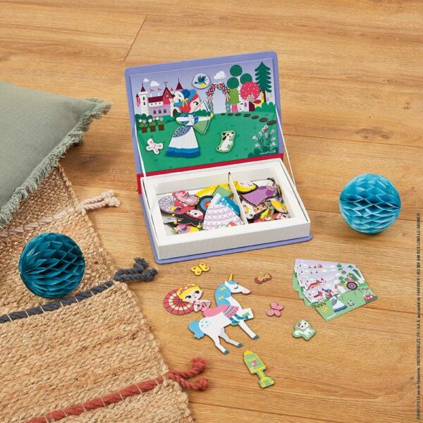 Libro Magnético Motivo Princesas Janod