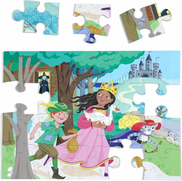 81Fd9c16eFL._AC_SL1500_ Rompecabezas Aventura de Princesas (20 pcs) eeBoo
