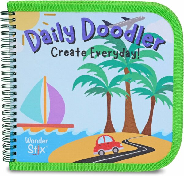 Libro de Pizarritas Reutilizables con Crayones Wonder Stix (4 páginas y 4 crayones) The Pencil Grip