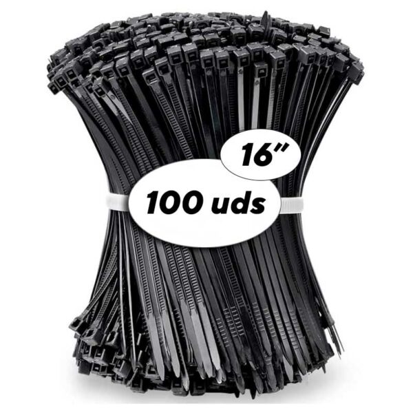 Abrazadera-de-Plástico-(Tairra),-16'-Negro-Turn Abrazadera de Plástico (Tairra) Negro