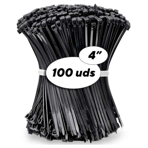 Abrazadera-de-Plástico-(Tairra),-4'-Negro-Turn Abrazadera de Plástico (Tairra) Negro