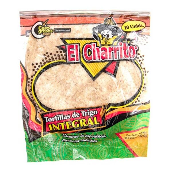 Tortillas de Trigo El Charrito Integral 6" (10 uds)