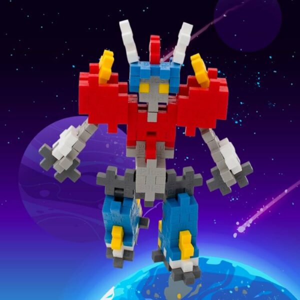 Juego de Construcción Modelo Robot (Tubo 70 piezas) Plus-Plus