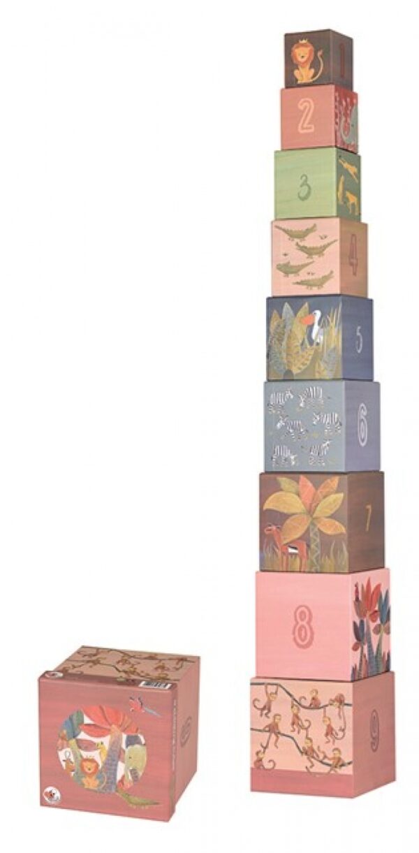 Juego de Apilar “1. 2. 3. Jungla” Egmont