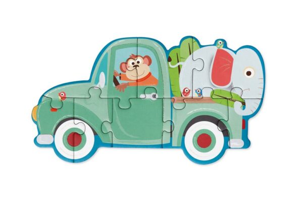 6181220_4 Rompecabezas para Principiantes Modelo Vehículos Scratch Europe