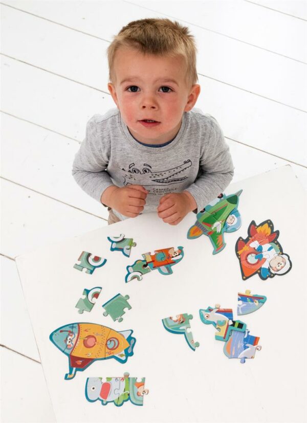 6181220_kids_2022_1 Rompecabezas para Principiantes Modelo Vehículos Scratch Europe