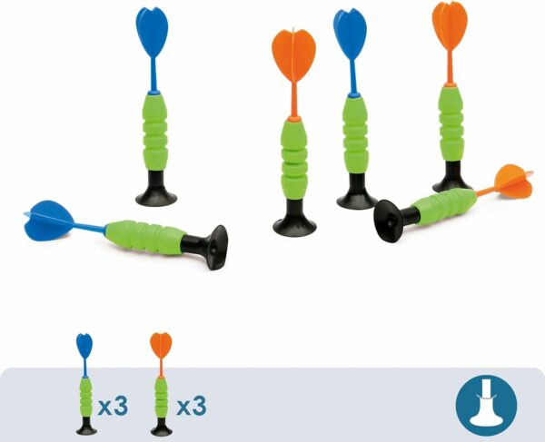 61QxAZOxi2L._AC_SL1500_ Juego de Dardos de Goma Modelo Jungla Scratch Europe