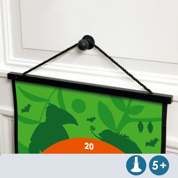 711I6W55P8L._AC_SL1500_ Juego de Dardos de Goma Modelo Jungla Scratch Europe