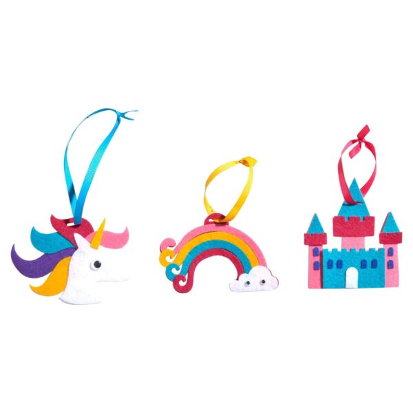 Caja de Manualidades DIY 3 en 1 con Motivo "Unicornios" Jack in the Box